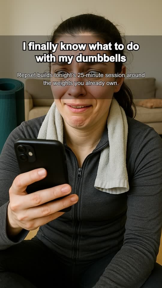 A vertical UGC ad exported from VectorStudio, with its caption burned in.