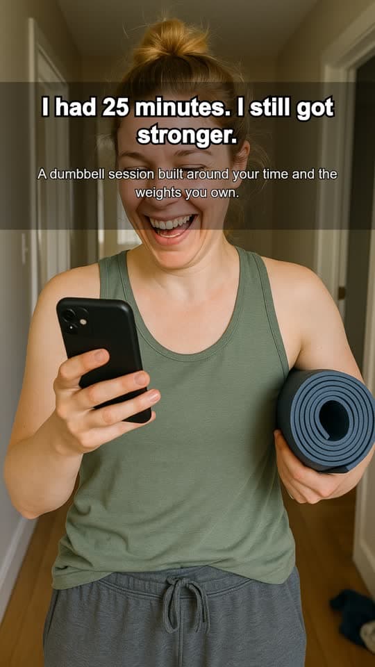 A vertical UGC ad exported from VectorStudio, with its caption burned in.