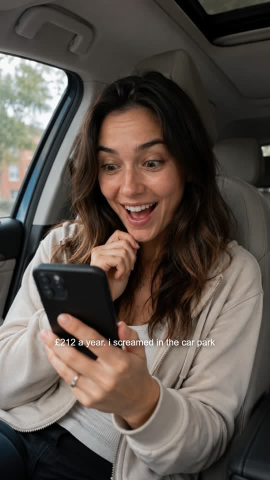 A vertical UGC ad exported from VectorStudio, with its caption burned in.
