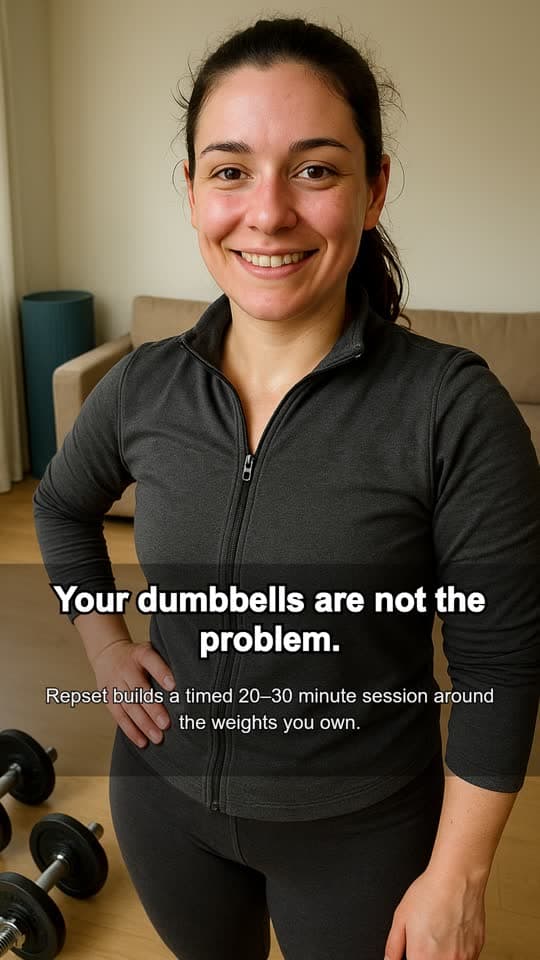 A vertical UGC ad exported from VectorStudio, with its caption burned in.